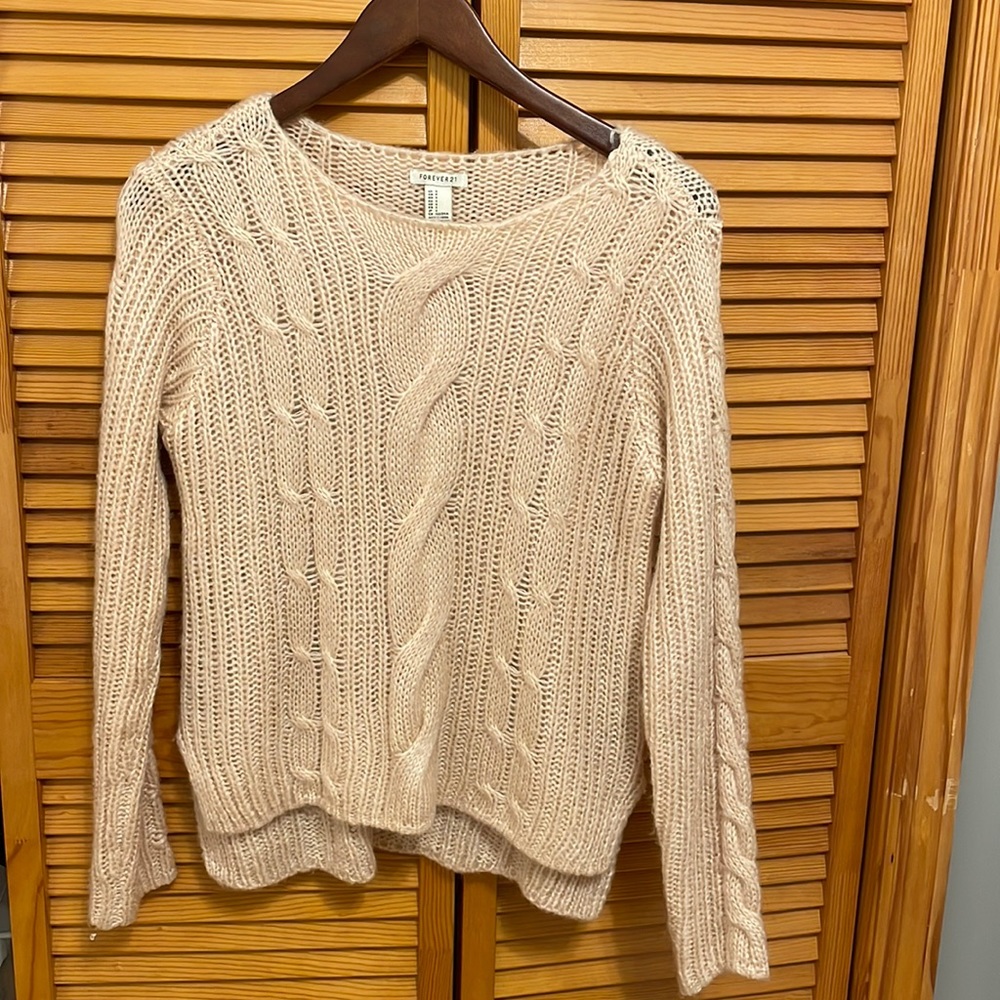 Soft baby pink sweater